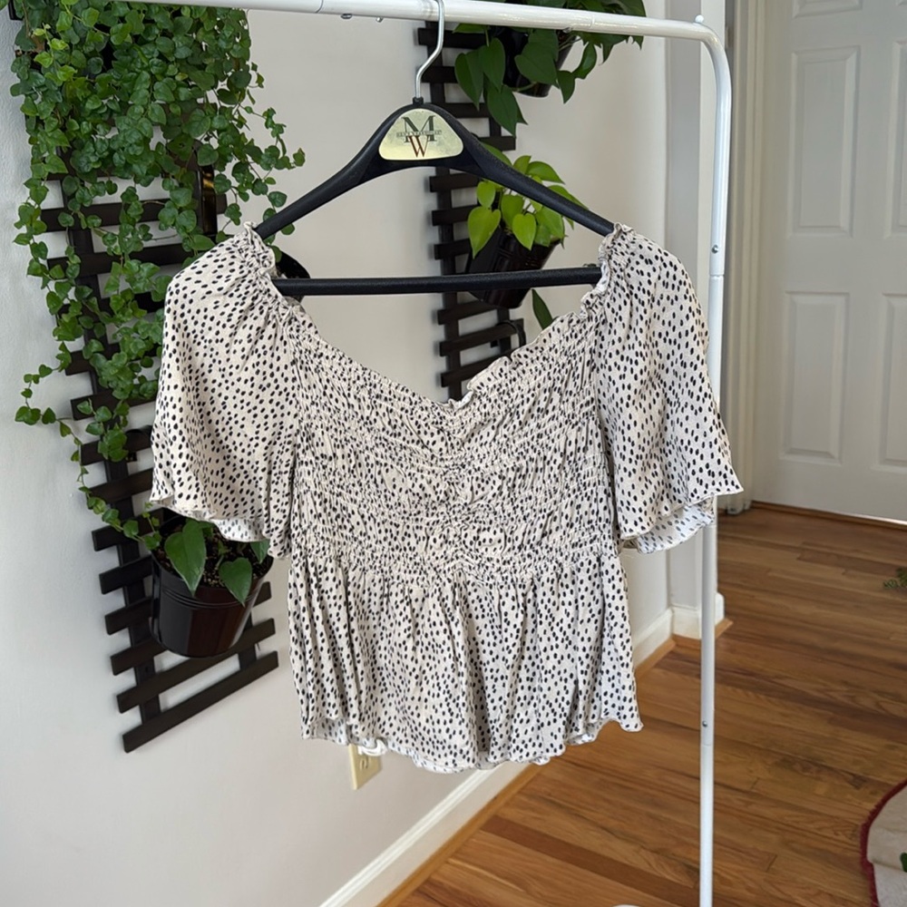 Cute Cropped Blouse